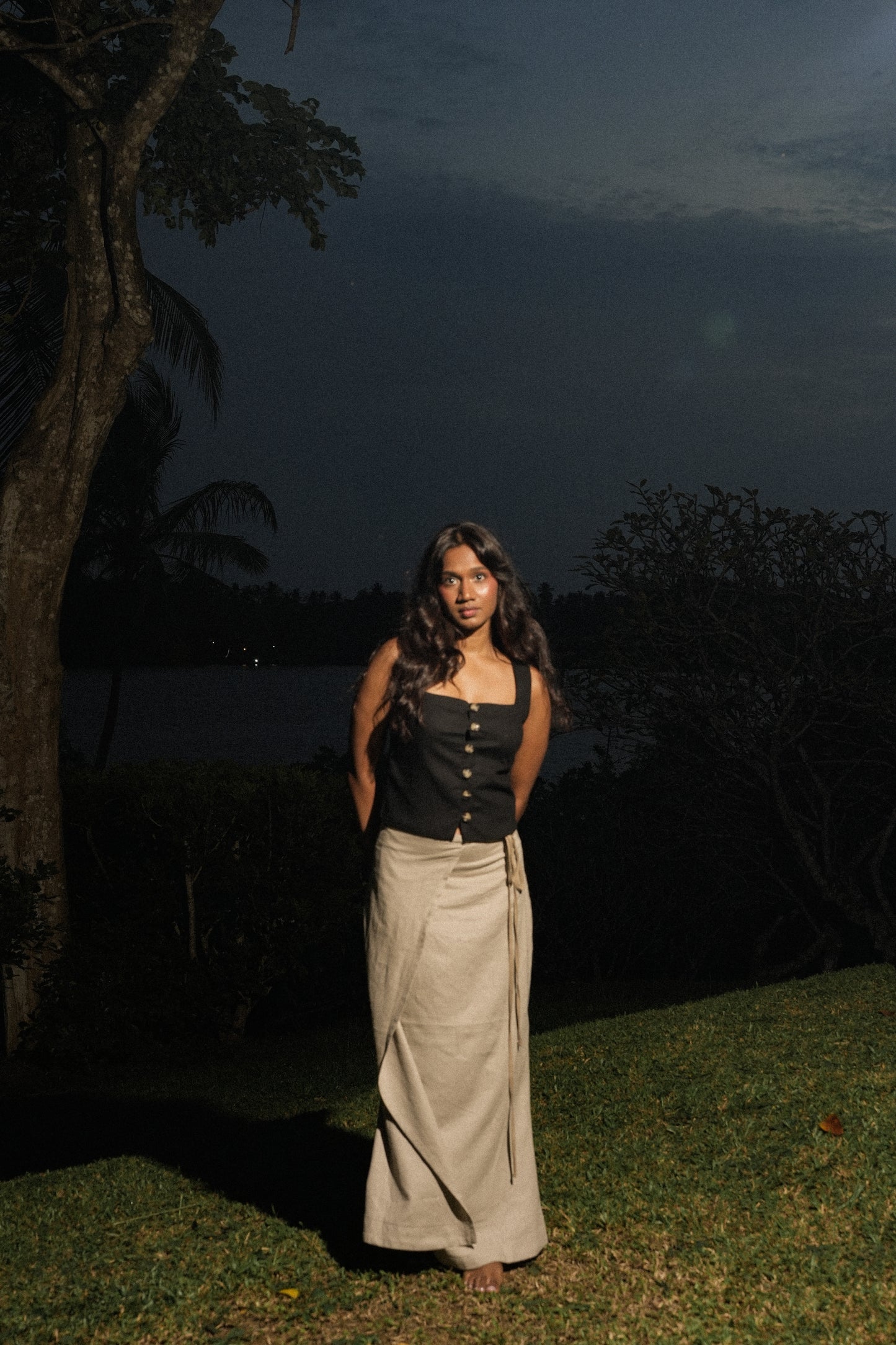 CHIARA LINEN VEST