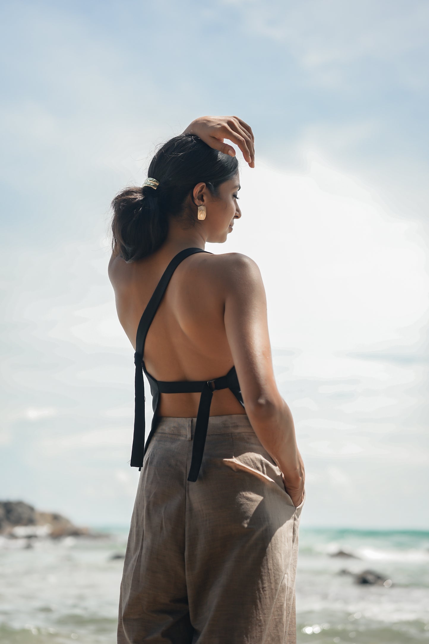 SOLEA ONE-SHOULDER TOP