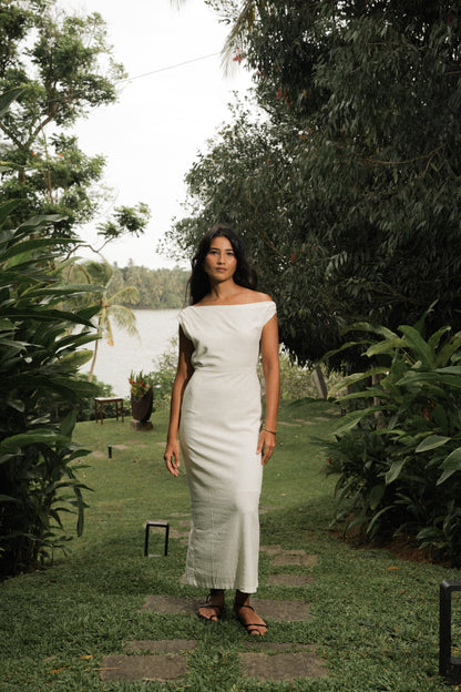 AMALFI ASYMMETRICAL MAXI DRESS