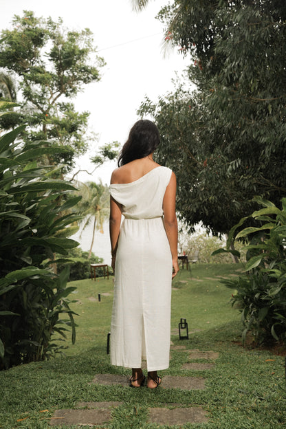 AMALFI ASYMMETRICAL MAXI DRESS
