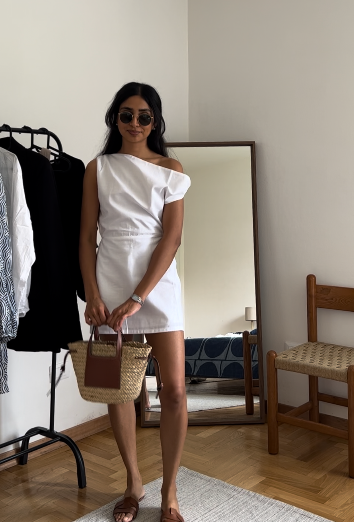 AMALFI ASYM MINI DRESS